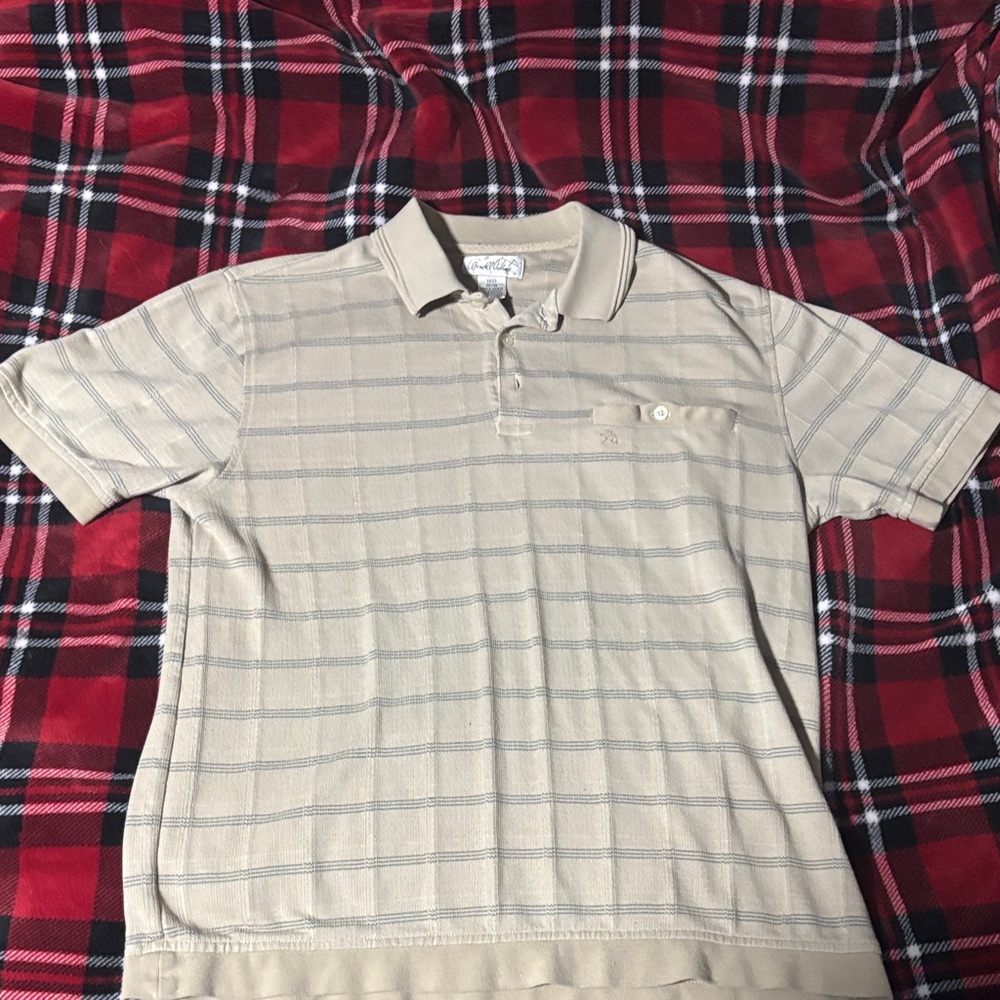 Arnold Palmer Beige Polo Shirt